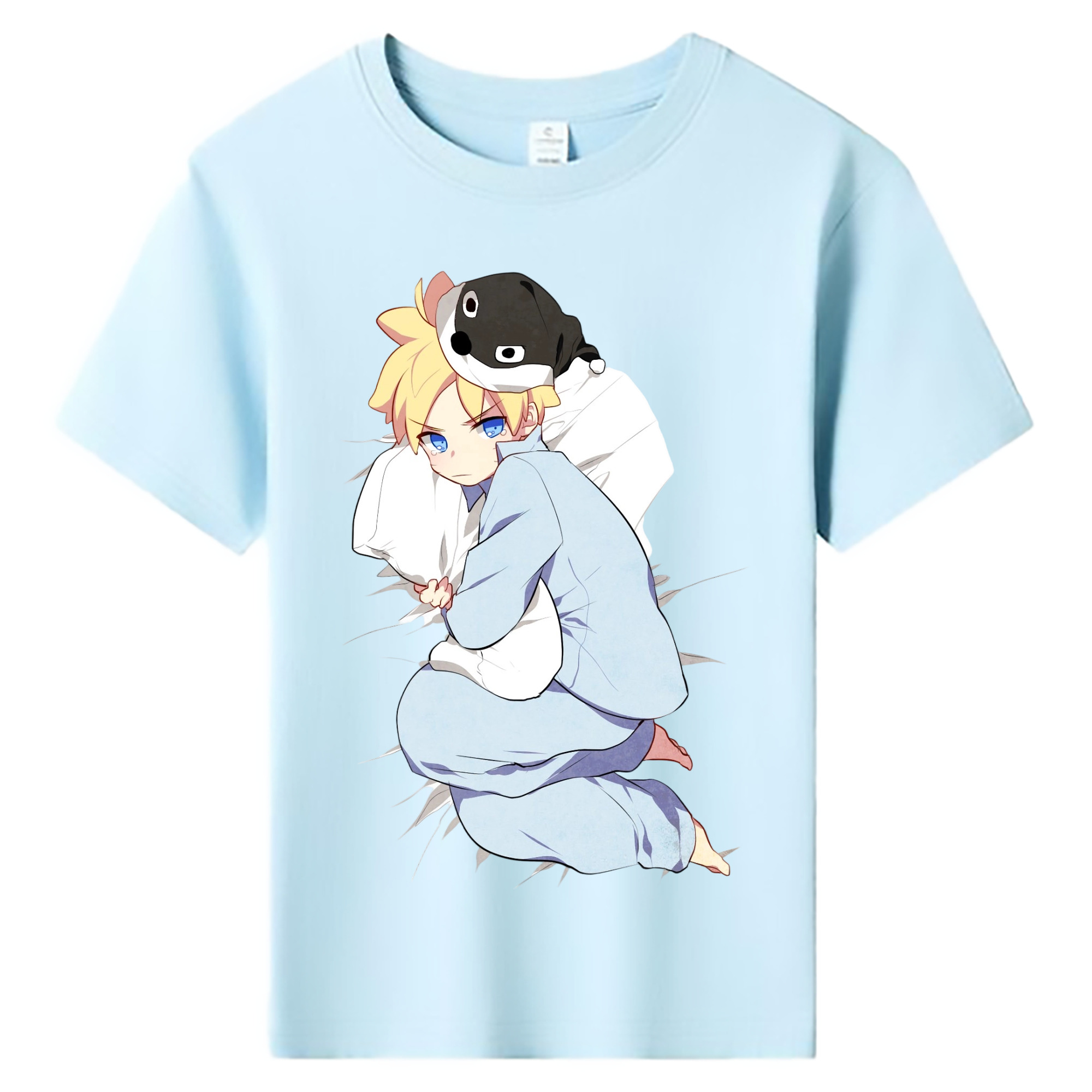 （画像用） NARUTO -ナルト- うずまき ナルト Uzumaki Naruto 綿100％キッズTシャツ（フロントプリント）